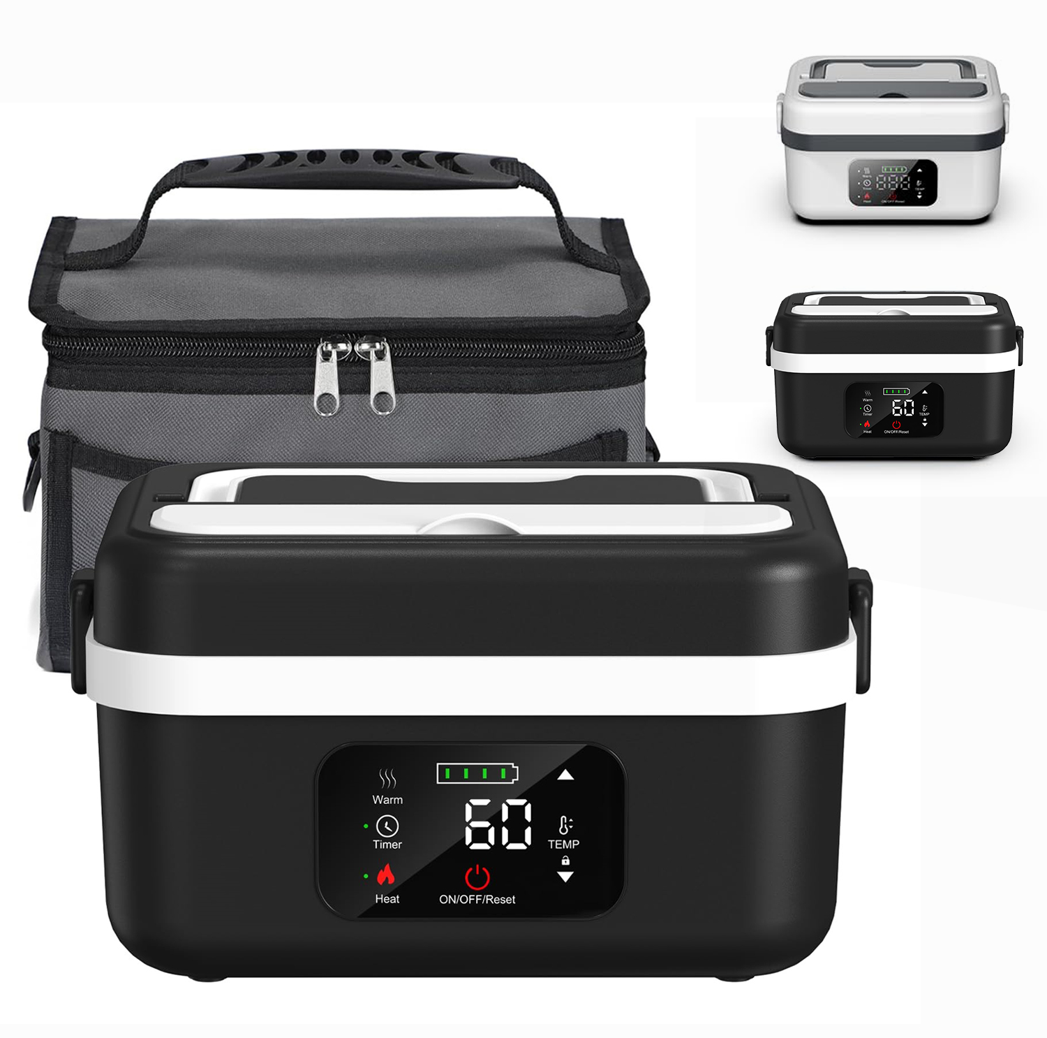 Meal Prep Bag - Wireless Electric Insulated Lunch Box -