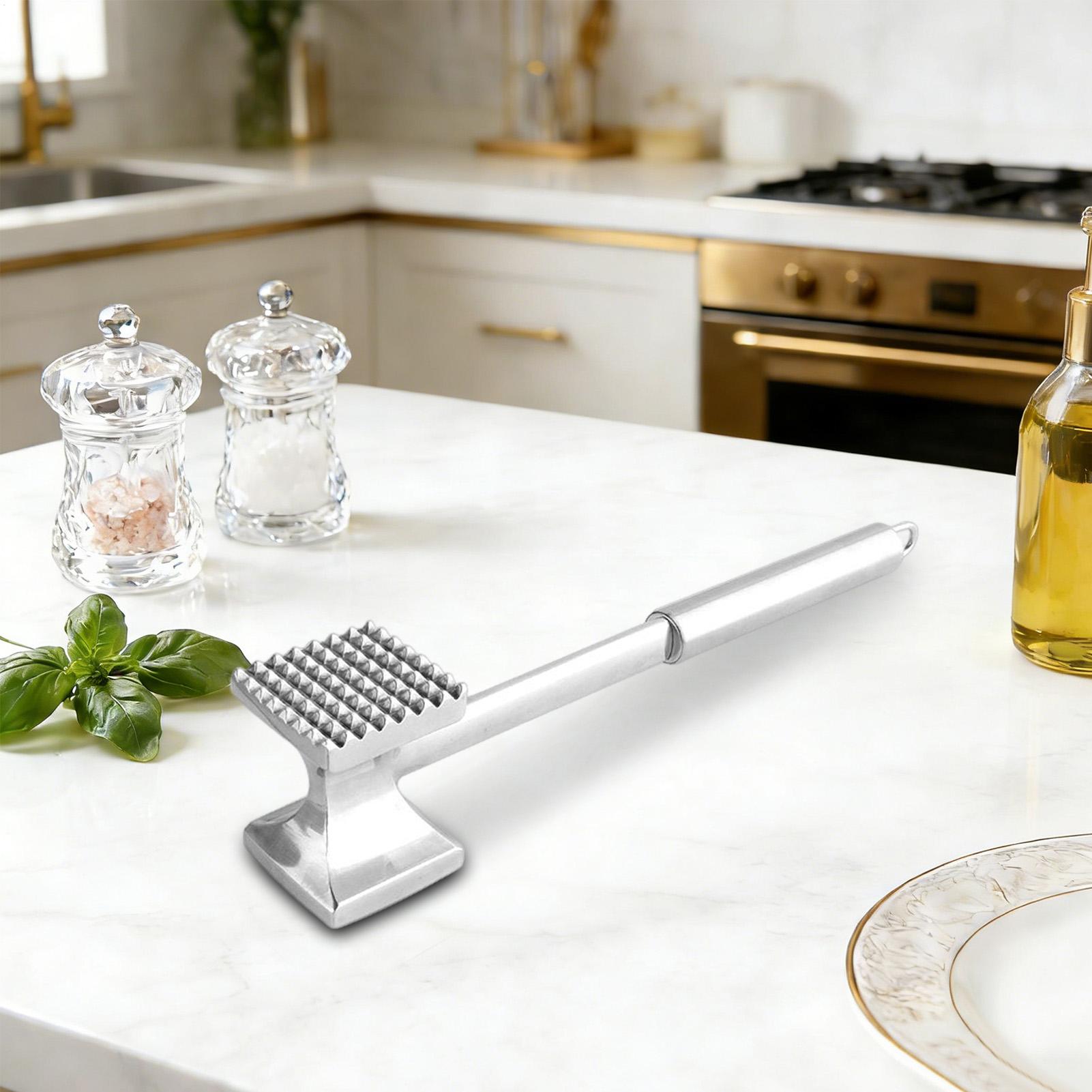 Meat Hammer Tenderizer Double- - Meal Prep Restaurant ulasan dan harga