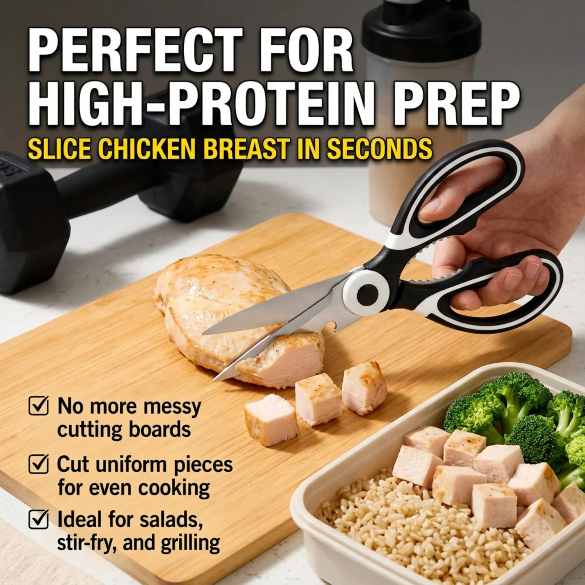 Kitchen Scissors for Meal Prep - Meal Prep With Chicken ulasan dan harga