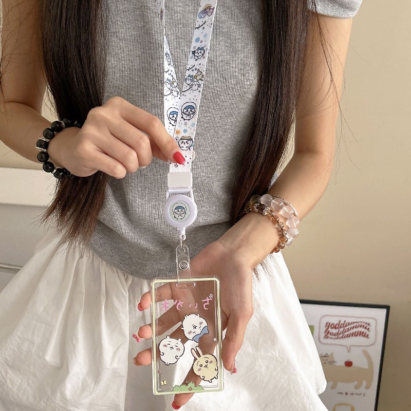 Cute Cartoon Chiikawa Transpar - Meal Prep Bag ulasan dan harga