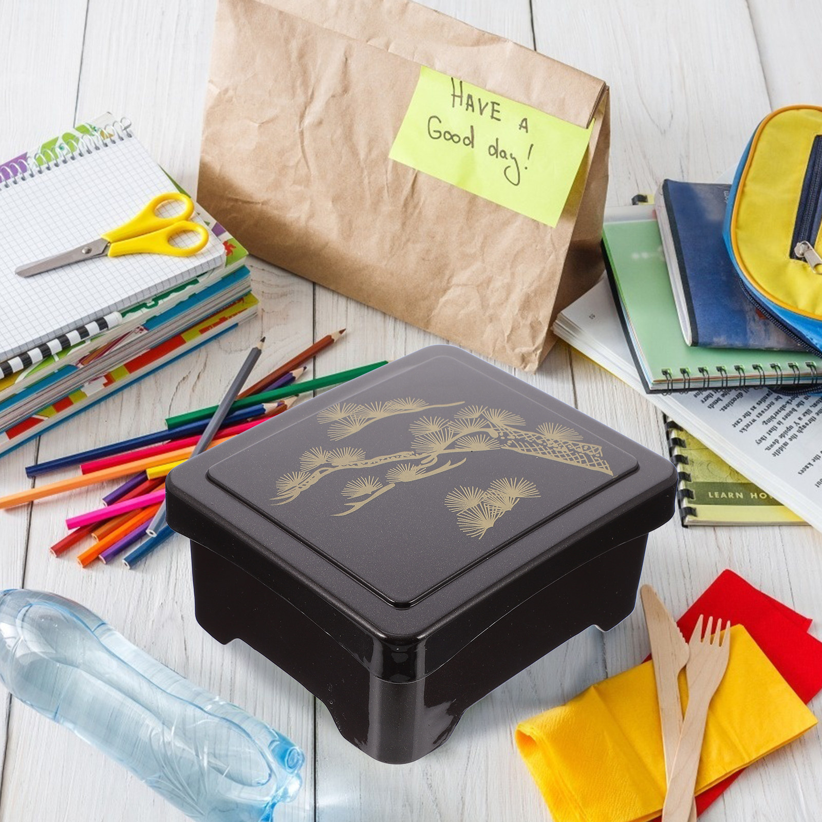 Sushi Bento Acrylic Lunch Box  - Meal Prep Japanese ulasan dan harga