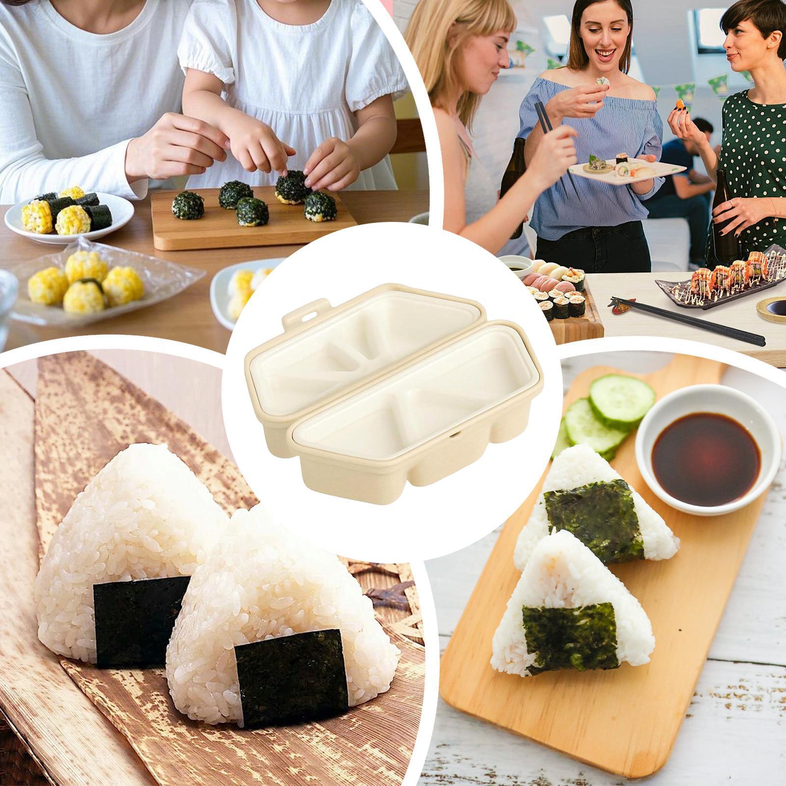 Rice Ball Mold 6-Cavity Japane - Meal Prep Japanese ulasan dan harga