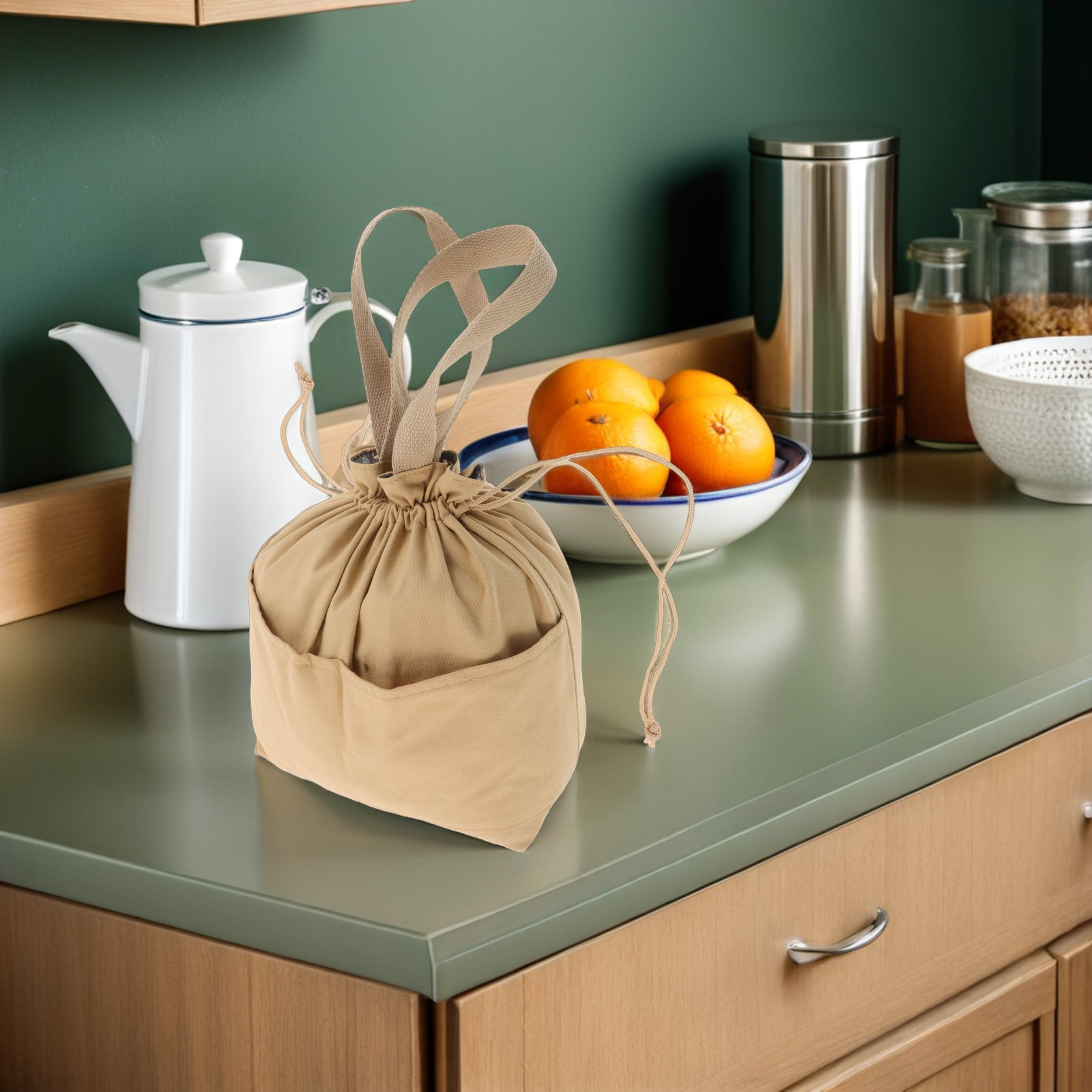 Japanese Style Insulated Canva - Meal Prep Japanese ulasan dan harga