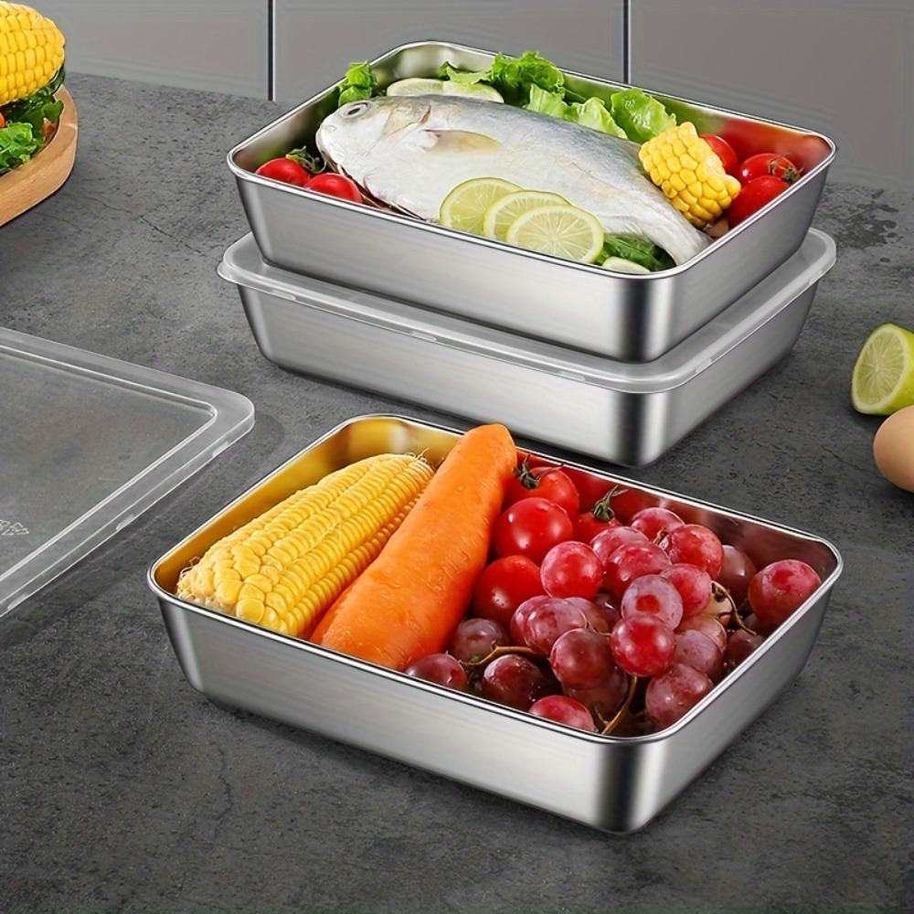 5-Piece Stainless Steel Food S - Meal Prep Kit ulasan dan harga