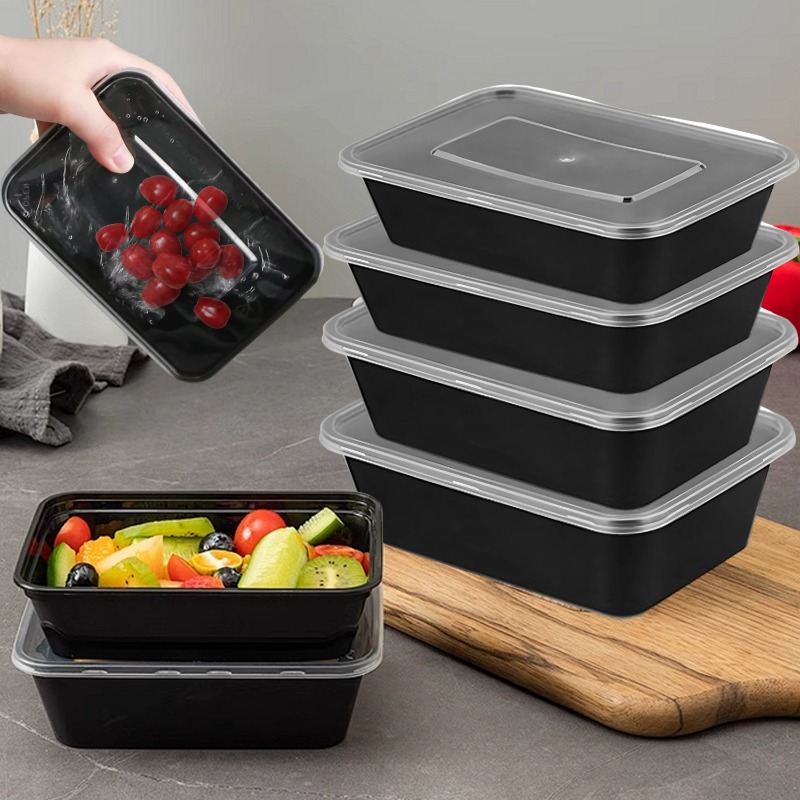 10/20x Food Storage Containers - Meal Prep Jars With Lids ulasan dan harga