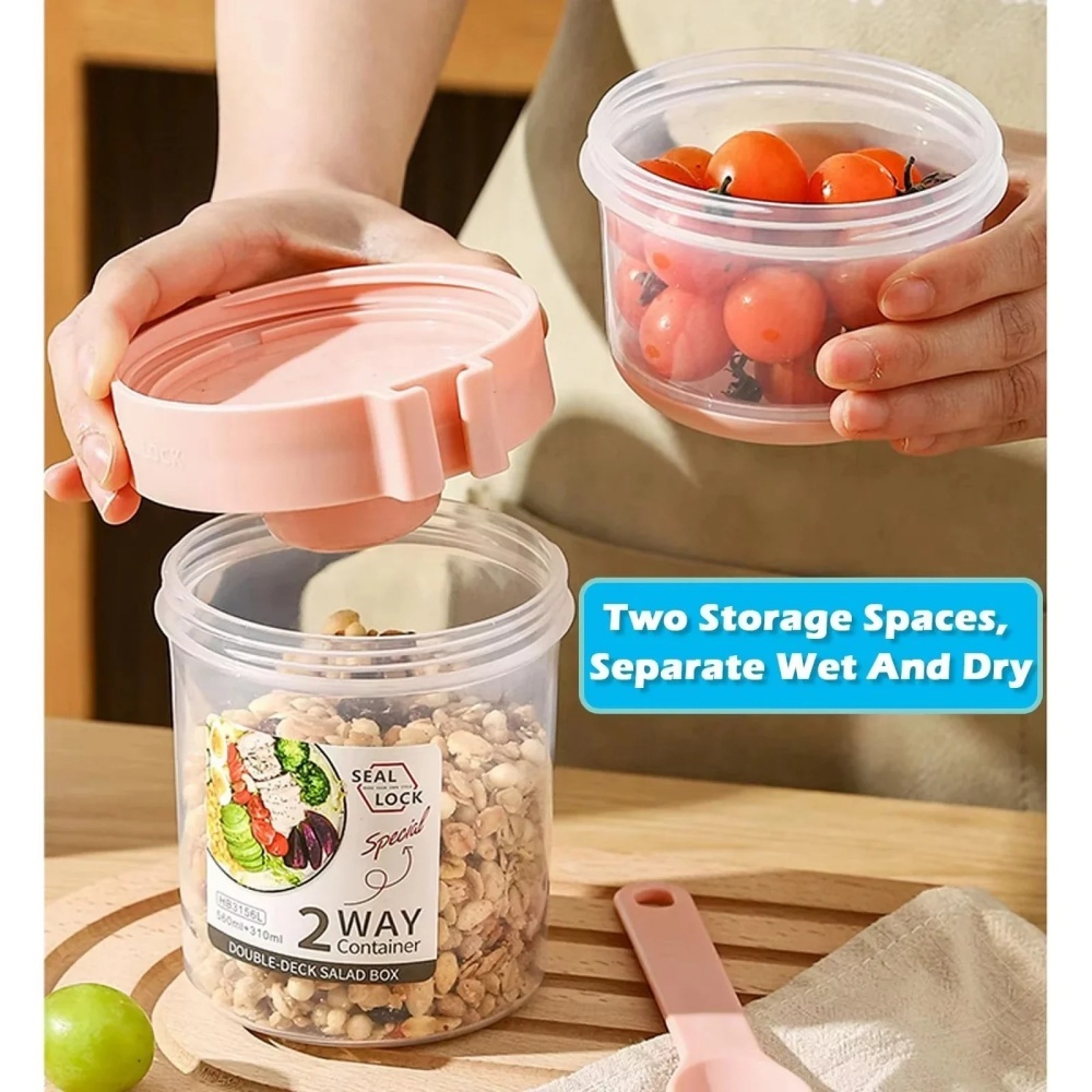 Portable Salad Cup Breakfast C - Meal Prep Kit ulasan dan harga