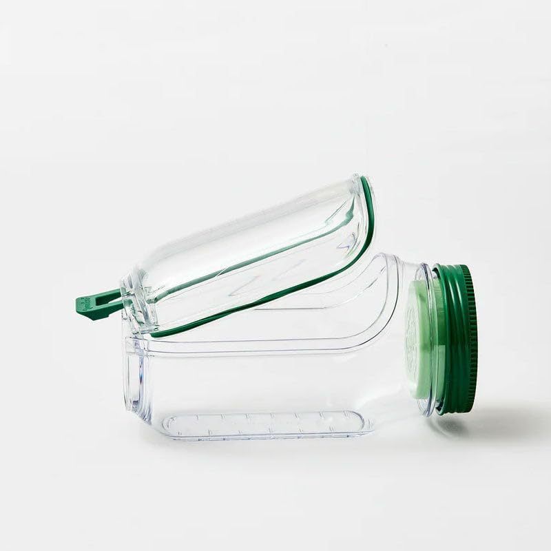 Salad Pod Salad Jars with Lids - Meal Prep Jars With Lids ulasan dan harga