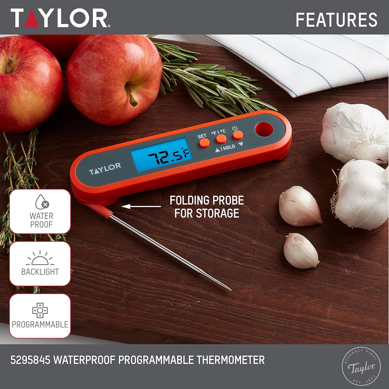 Digital Waterproof Meat Thermo - Meal Prep With Chicken ulasan dan harga