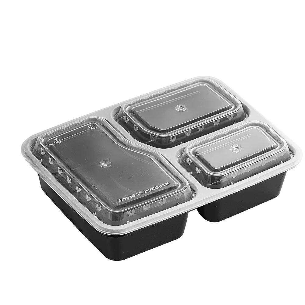 7 Pack 3 Compartment Meal Prep - Meal Prep Jars With Lids ulasan dan harga