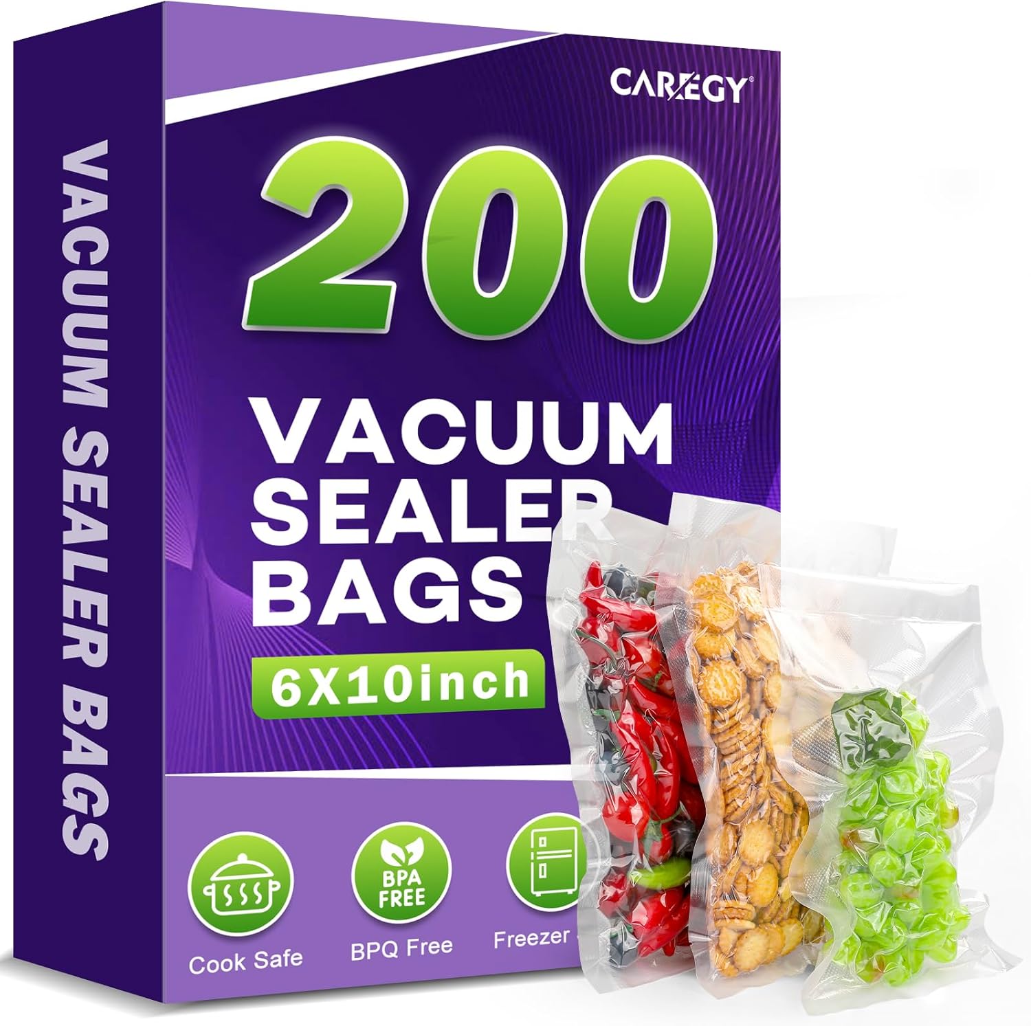 200 Pint Vacuum Sealer Bags 6