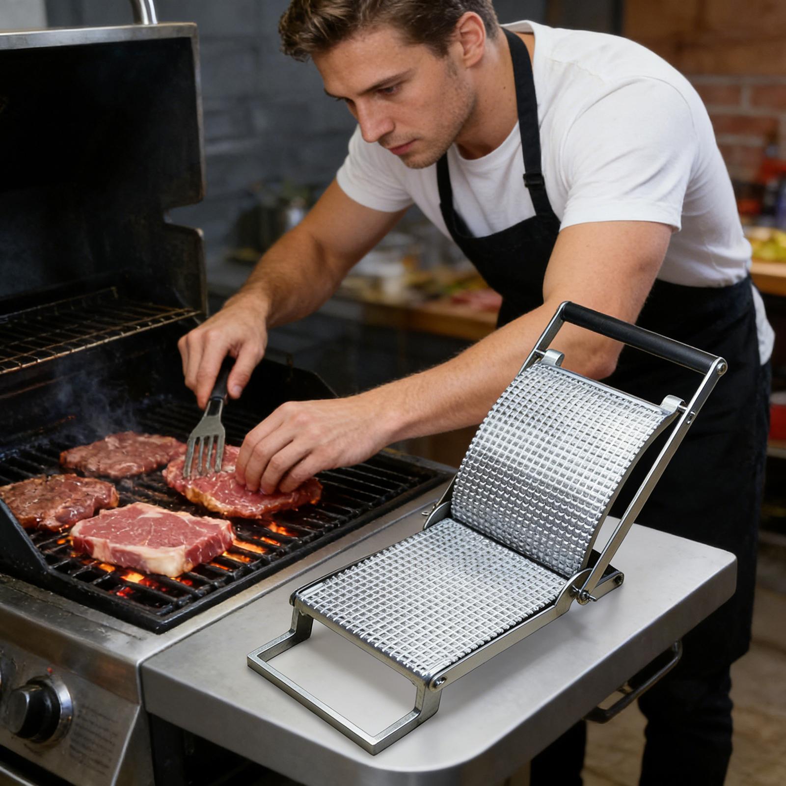 Stainless Steel Meat Tenderize - Meal Prep With Chicken ulasan dan harga