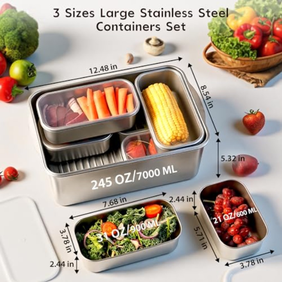 Meal prep containers for veget - Meal Prep With Chicken ulasan dan harga
