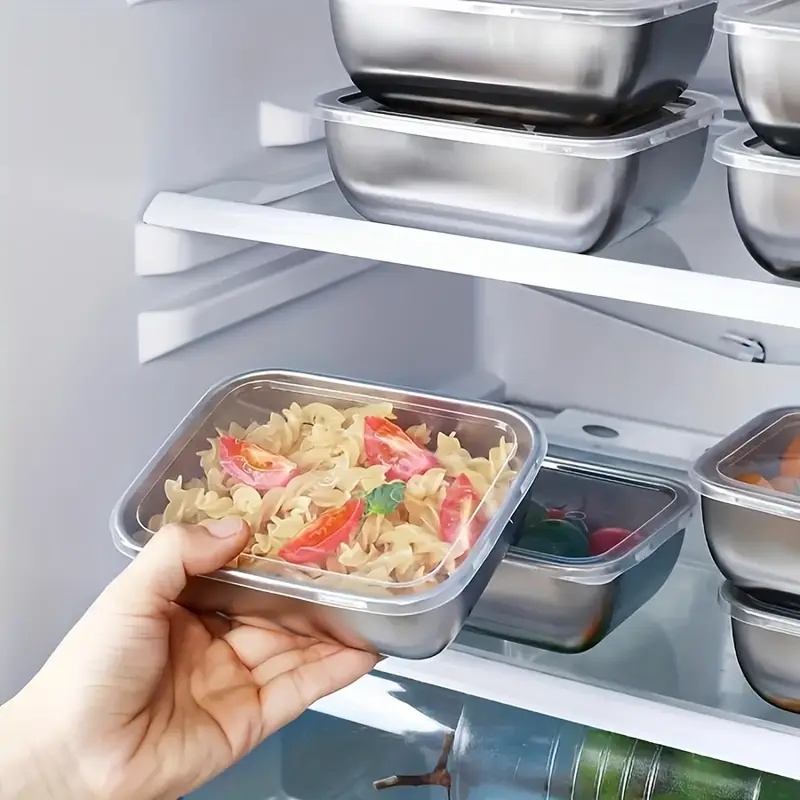 5pcs Stainless Steel Food Stor - Meal Prep Kit ulasan dan harga
