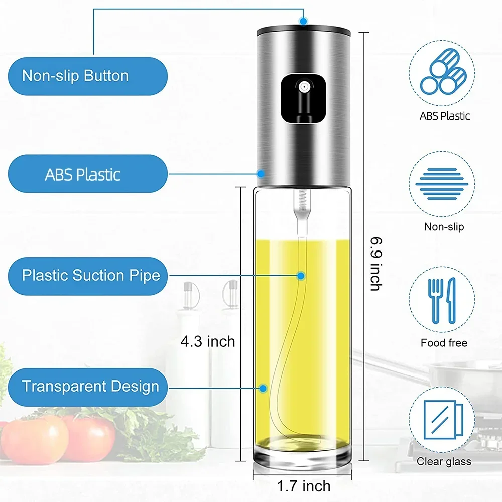 100ML Oil Sprayer Bottle Porta - Herb Keeper Bottle ulasan dan harga