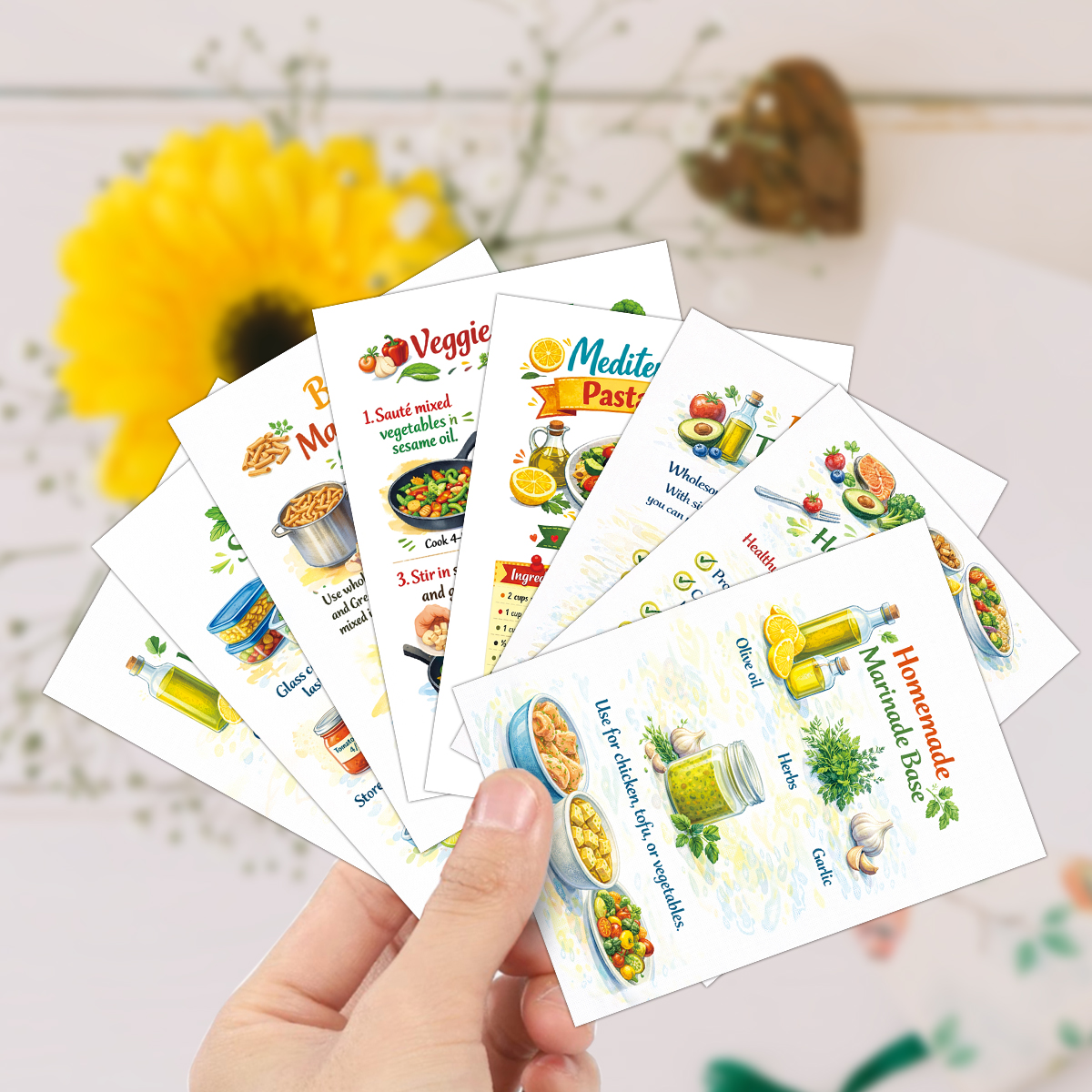 30pcs Wholesome Meals Recipe C - Meal Prep Recipes Healthy ulasan dan harga