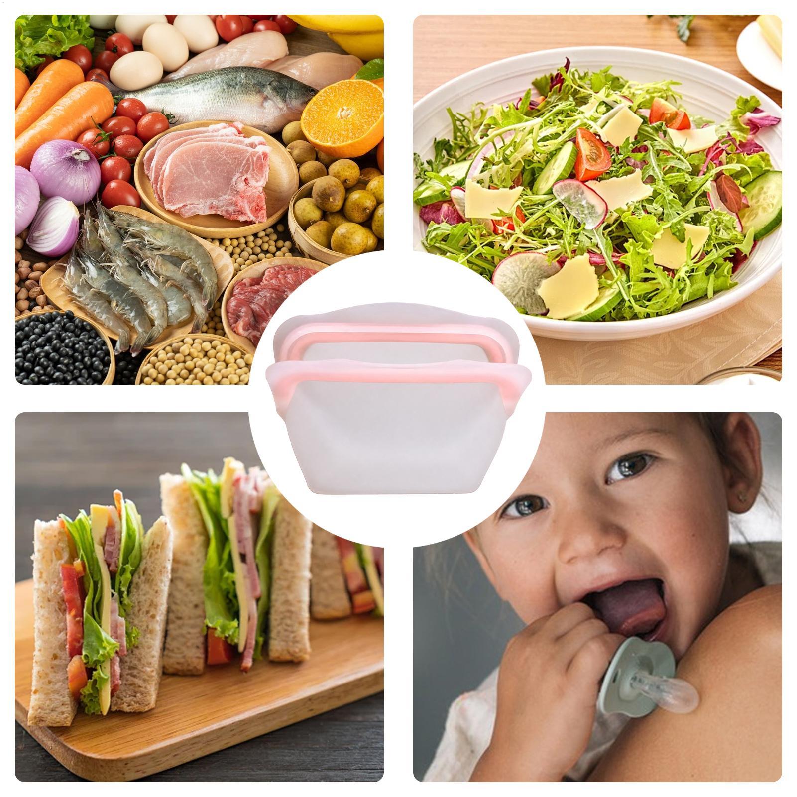 Reusable Sandwich Bags Silicon - Meal Prep Bag ulasan dan harga