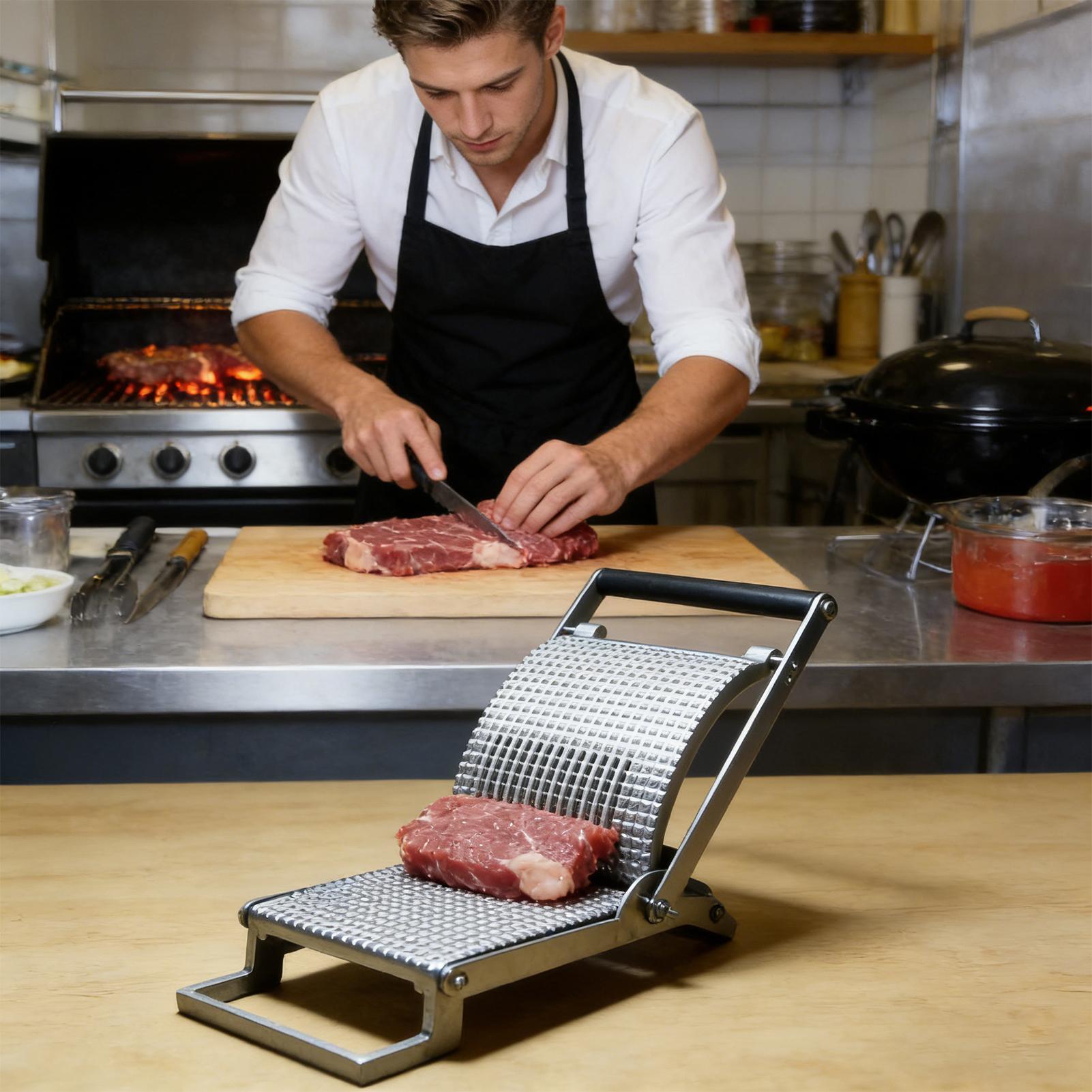 Meat Tenderizer Stainless Stee - Meal Prep With Chicken ulasan dan harga