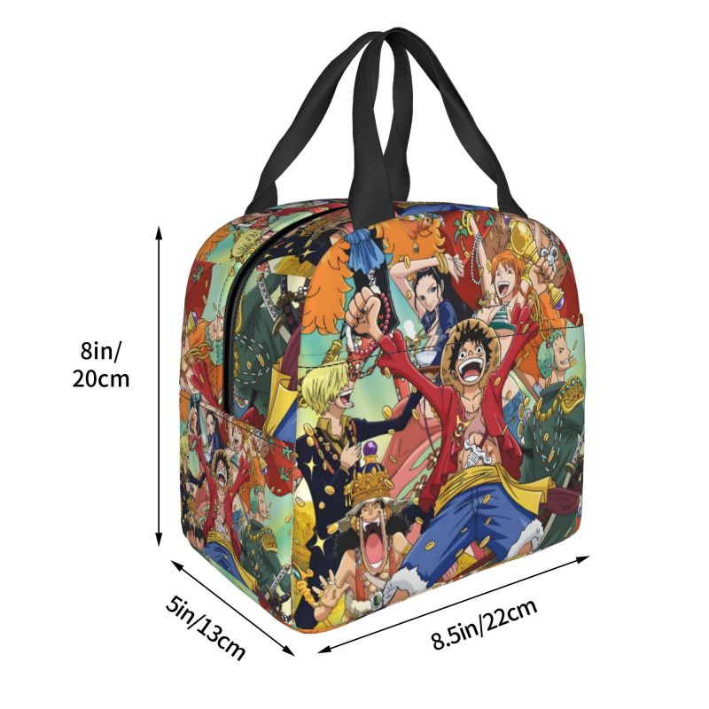 Anime One Piece Lunch Box Mult - Meal Prep Bag ulasan dan harga