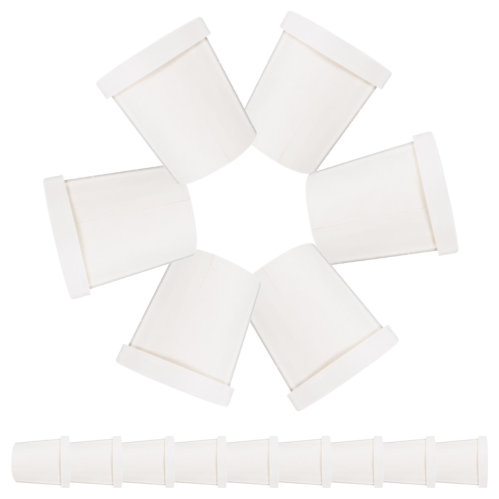1Set Disposable Soup Cups with - Meal Prep Yogurt Cups ulasan dan harga