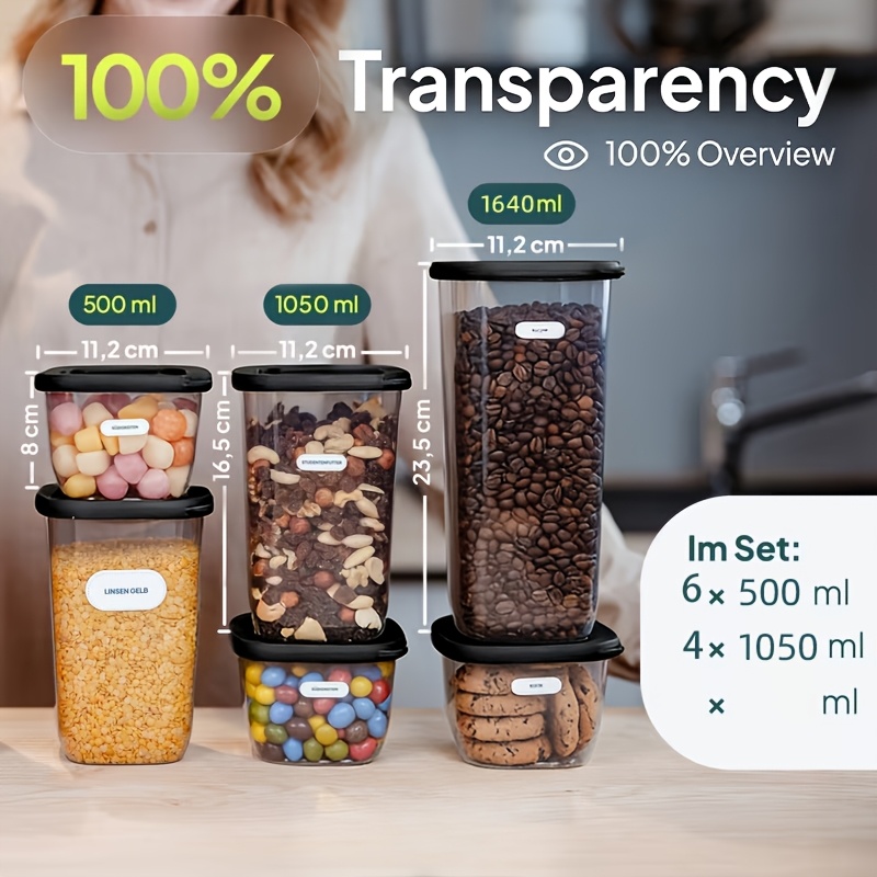 10/24pcs Set: BPA-Free, Durabl - Meal Prep Idea ulasan dan harga