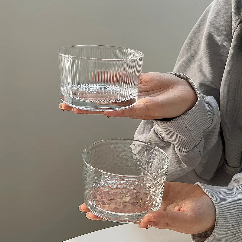 4pcs Clear Glass Mini Bowls Se - Meal Prep Kit ulasan dan harga