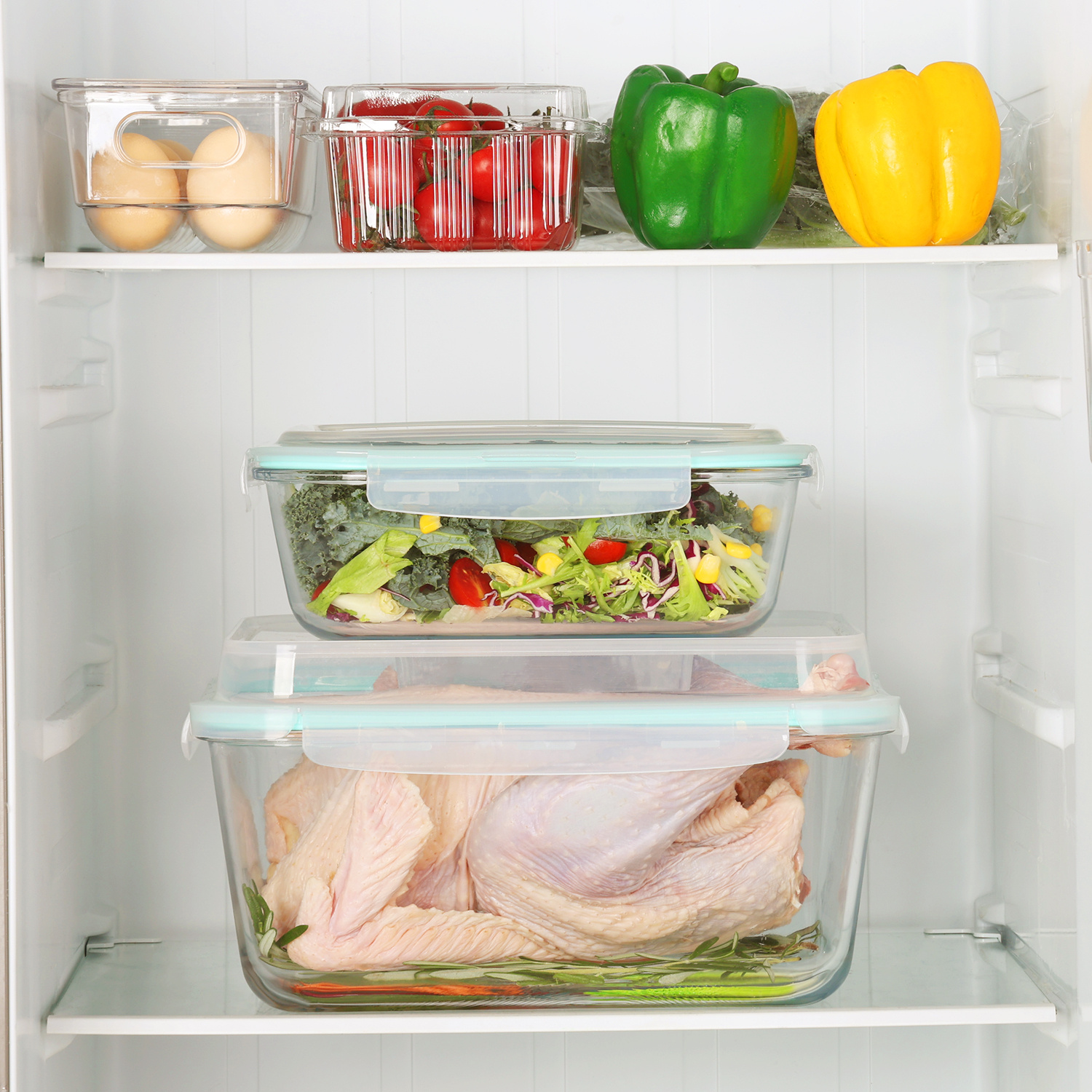 220oz + 76.4oz Extra Large Ref - Meal Prep With Chicken ulasan dan harga