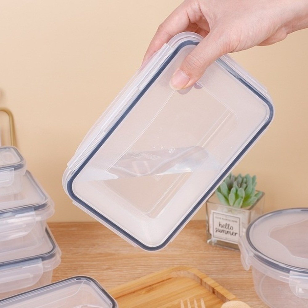 Transparent Airtight Food Cont - Meal Prep Kit ulasan dan harga