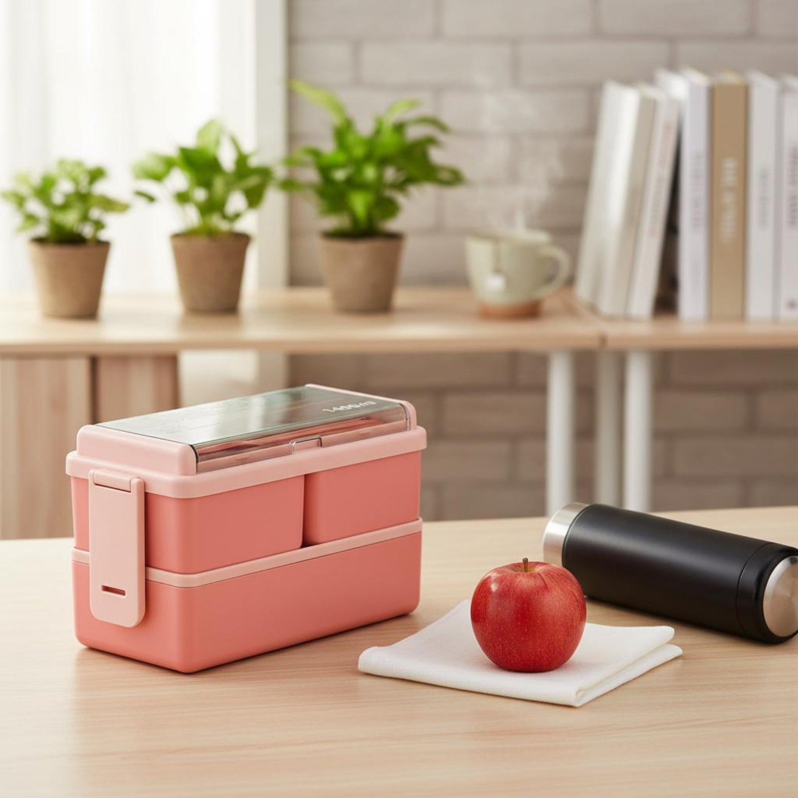 Plastic Bento Lunch Box Microw - Meal Prep Japanese ulasan dan harga