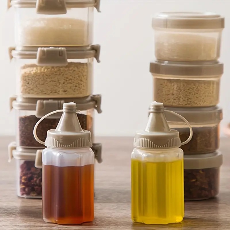 4Pcs Random color mini dressin - Herb Keeper Bottle ulasan dan harga