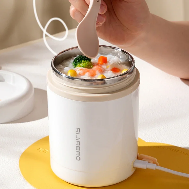 600ML Portable USB Electric He - Meal Prep Bag ulasan dan harga