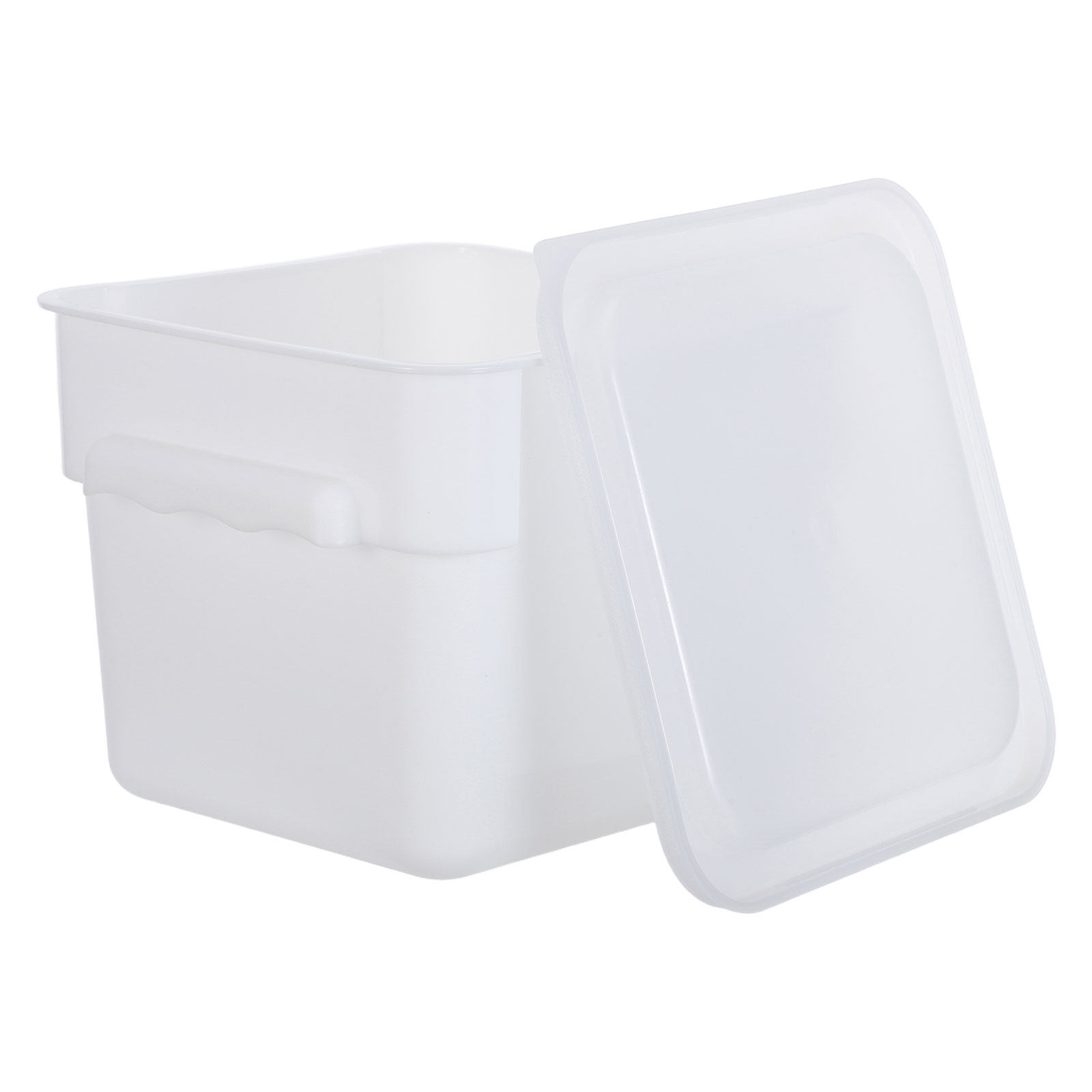 4L Stackable Rectangular White - Meal Prep Restaurant ulasan dan harga