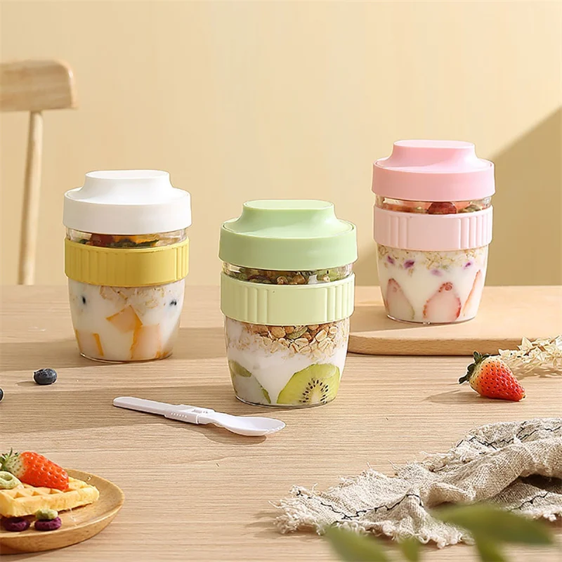 480/570ml Breakfast Cup Portab - Meal Prep Kit ulasan dan harga