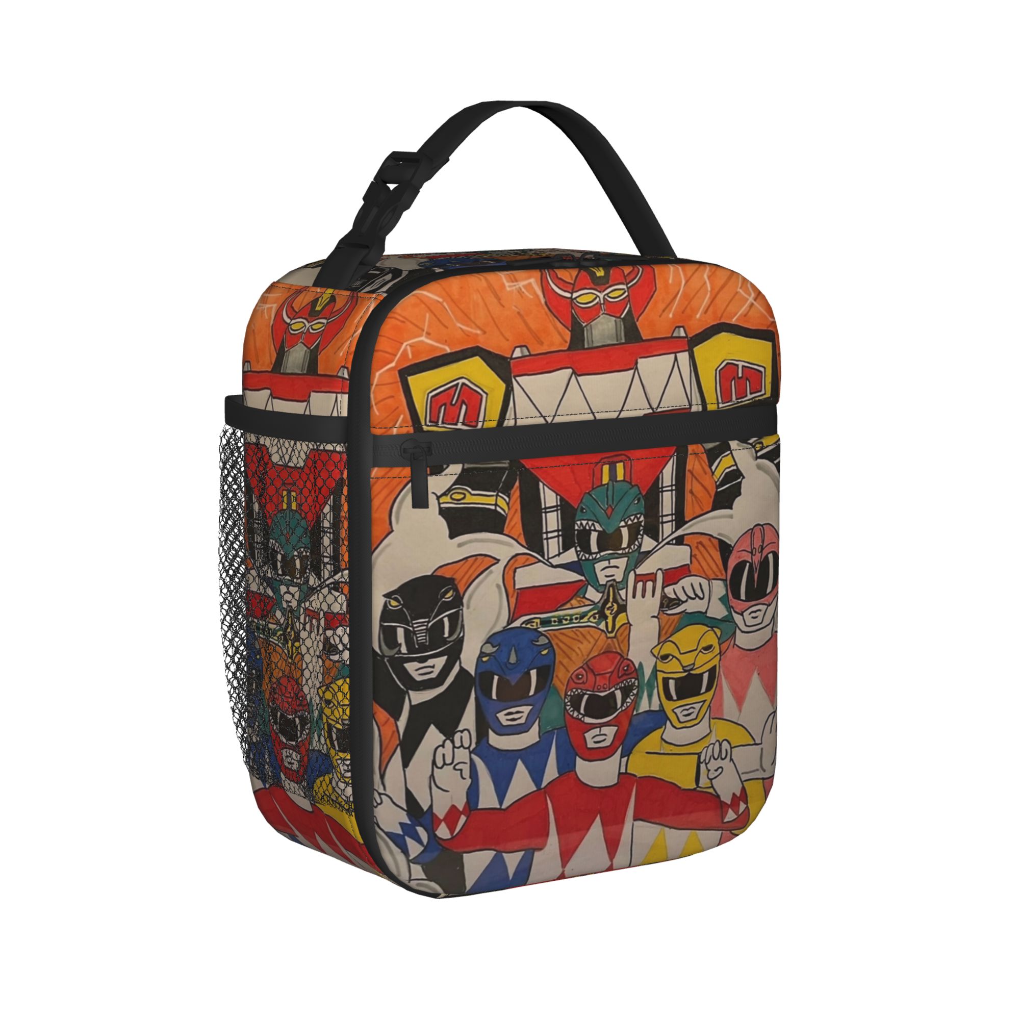 Power Rangers and Megazord Art - Meal Prep Bag ulasan dan harga