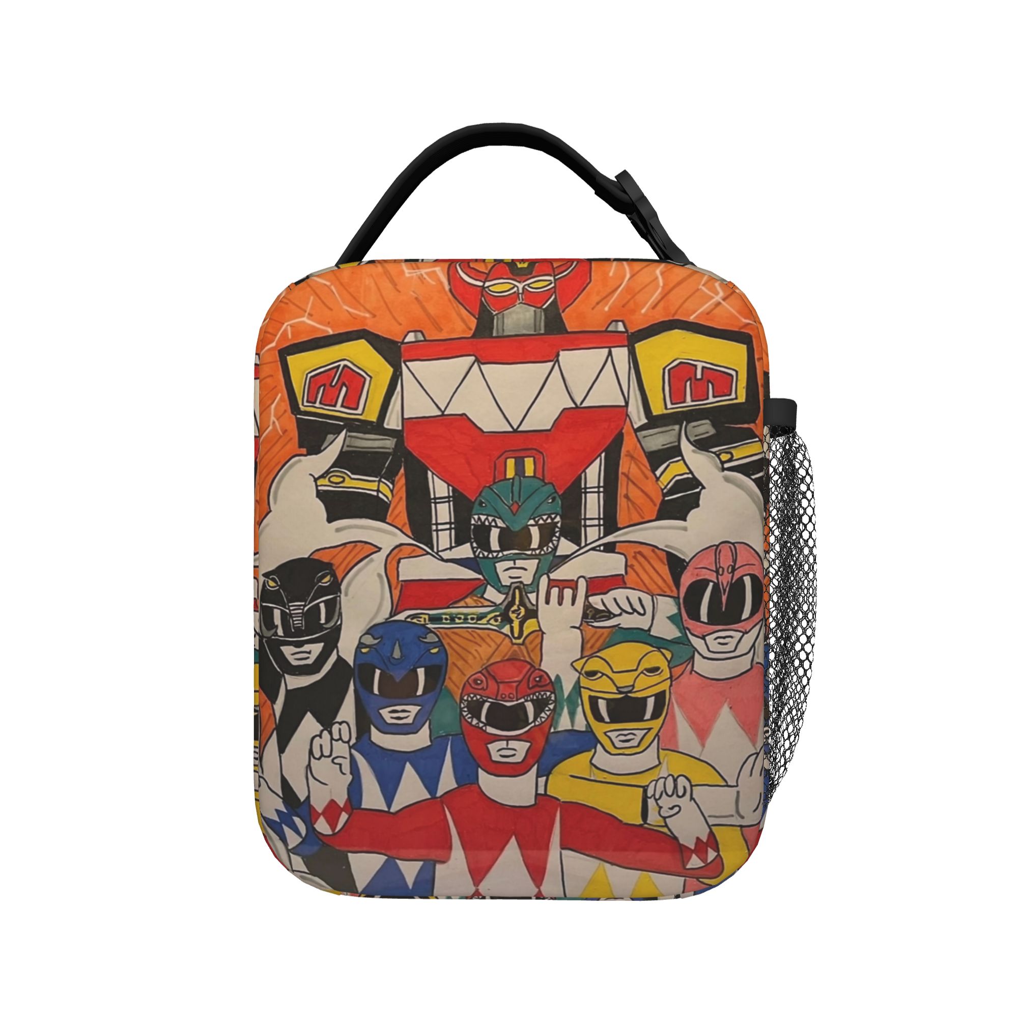 Power Rangers and Megazord Art - Meal Prep Bag ulasan dan harga