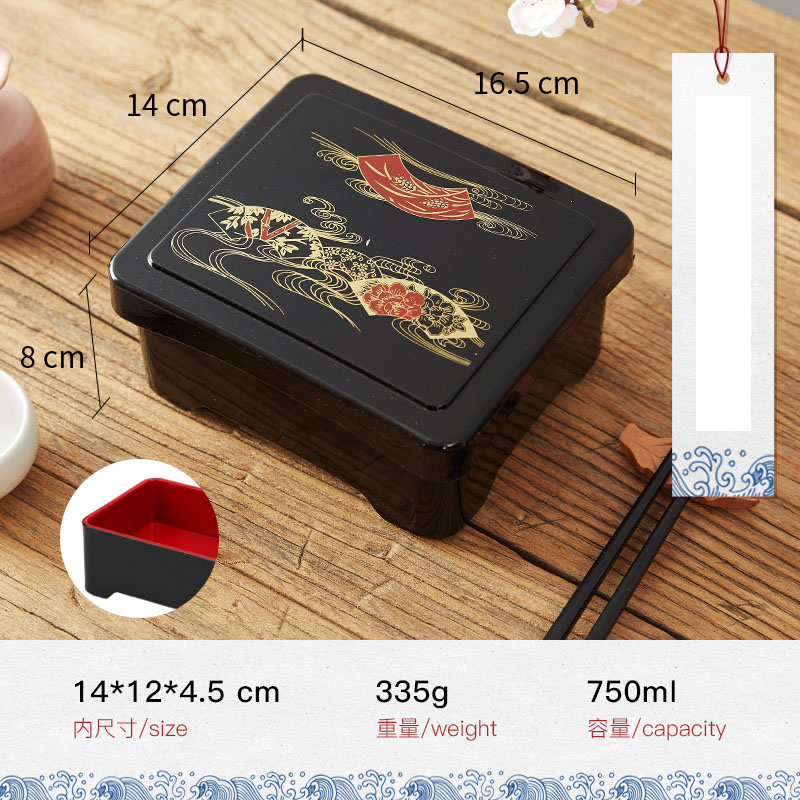 Japanese Lunch Box Sushi Box F - Meal Prep Japanese ulasan dan harga