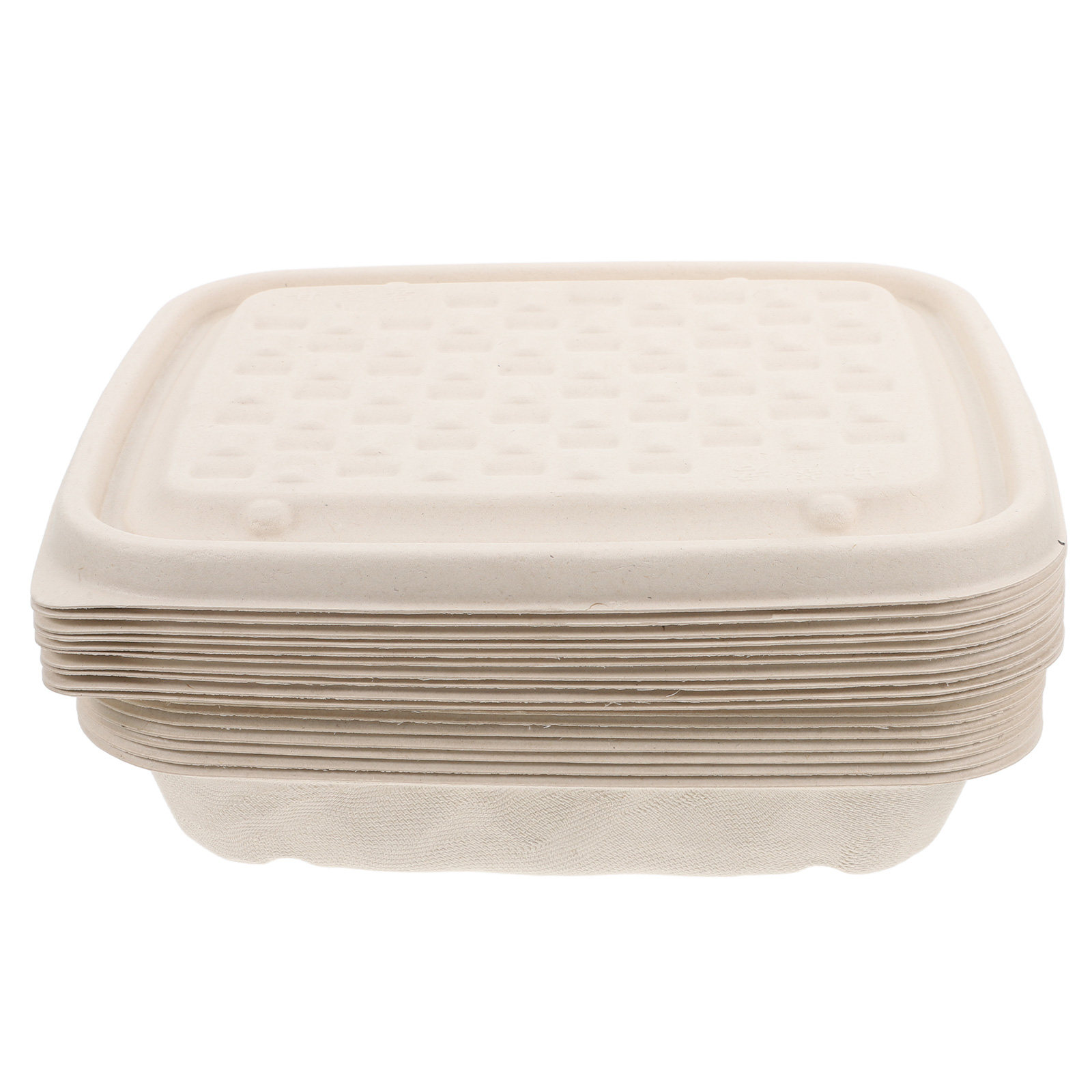 10pcs Divided Food Containers  - Meal Prep Restaurant ulasan dan harga
