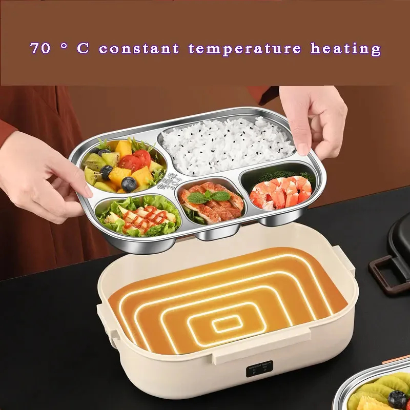Electric Heated Lunch Boxes St - Meal Prep Bag ulasan dan harga