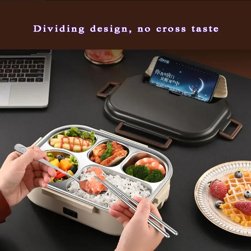 Electric Heated Lunch Boxes St - Meal Prep Bag ulasan dan harga